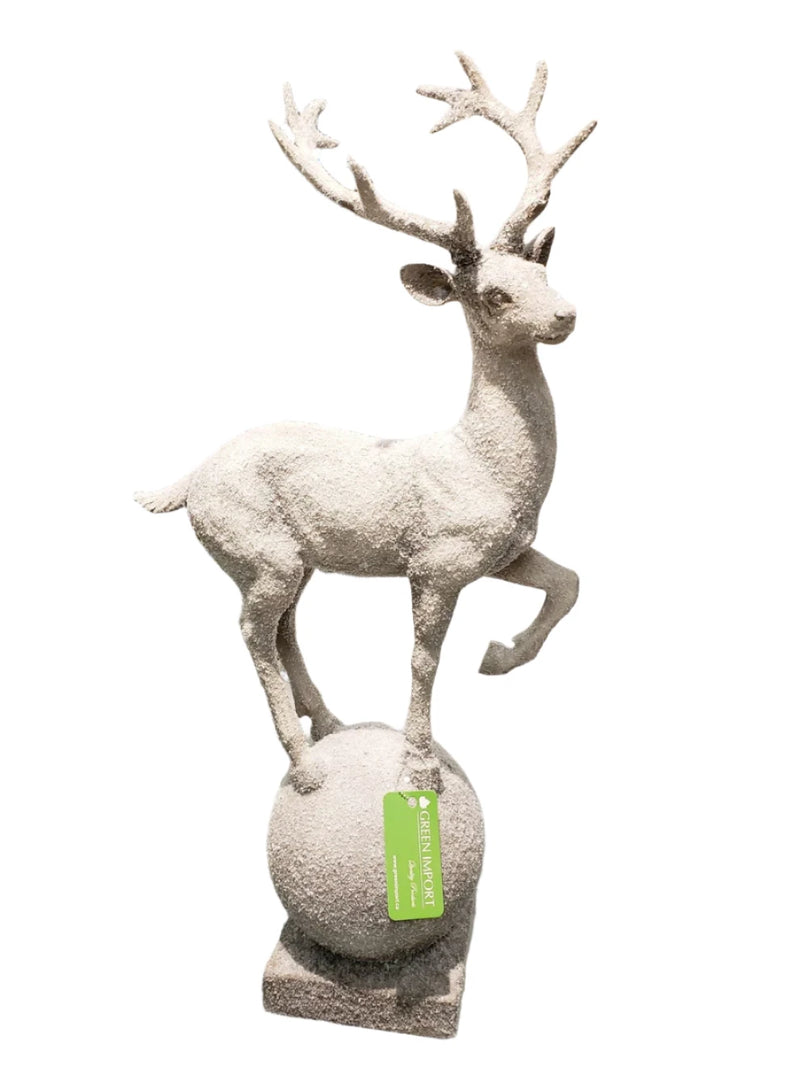 Resin Deer on Ball