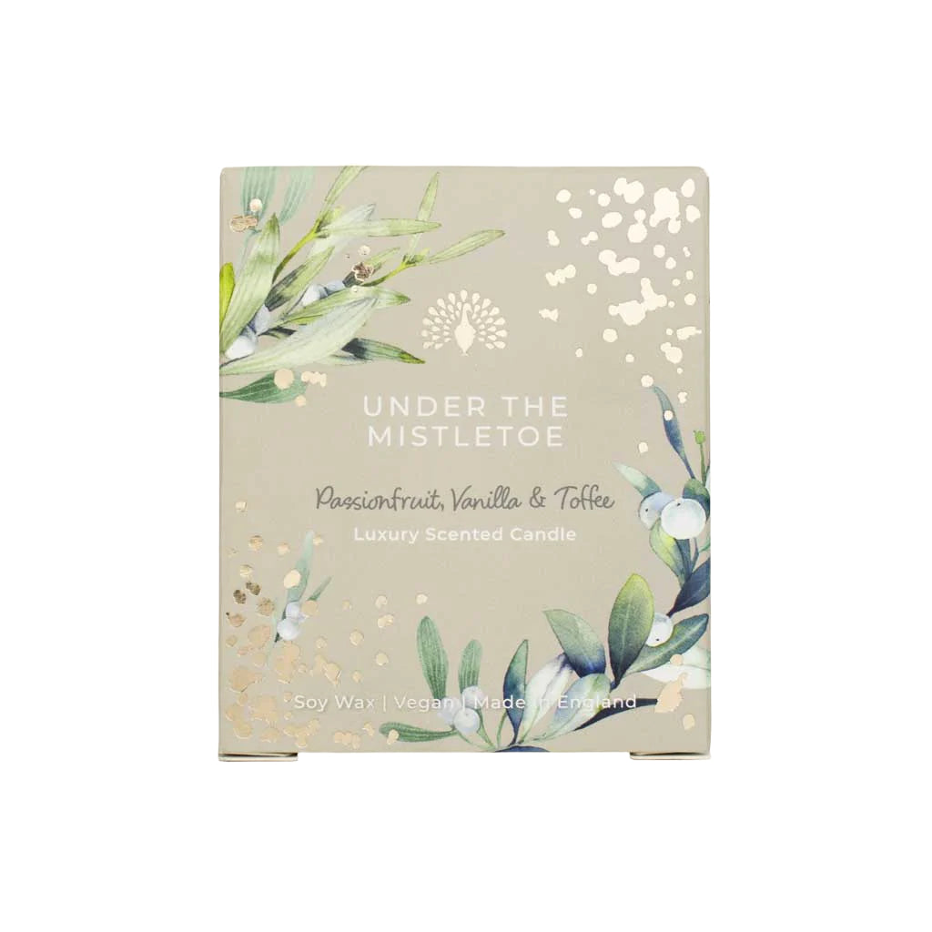 Under The Mistletoe Christmas Soy Wax Candle | Putti Fine Furnishings 