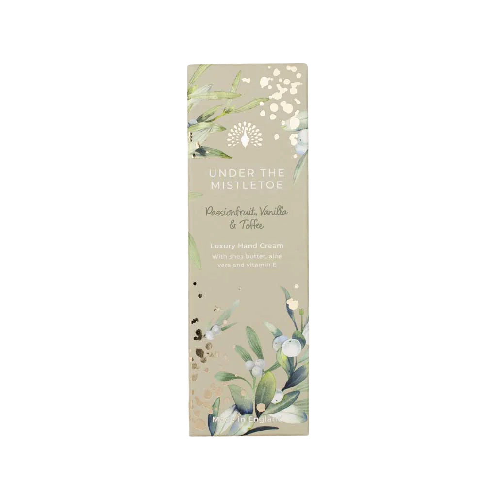 Under The Mistletoe Christmas Luxury Hand Cream | Putti Fine Furnishings 
