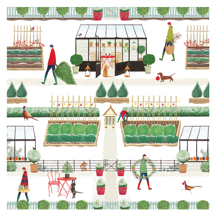 Christmas Garden Pack Christmas Cards | Putti Christmas Canada 