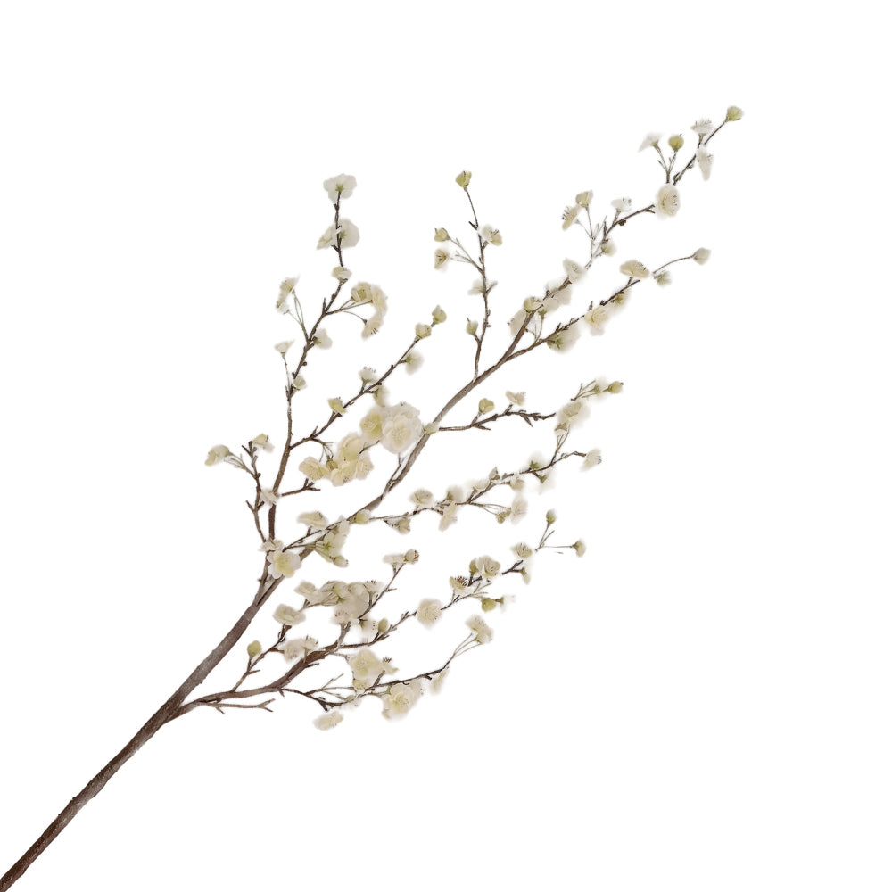 Cherry Blossom Branch - White 60" | Putti Fine Furnishings