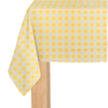 Yellow Gingham Paper Tablecloth | Putti Party Supplies
