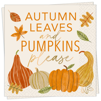 Twilight Collection - Autumn Cocktail Napkin