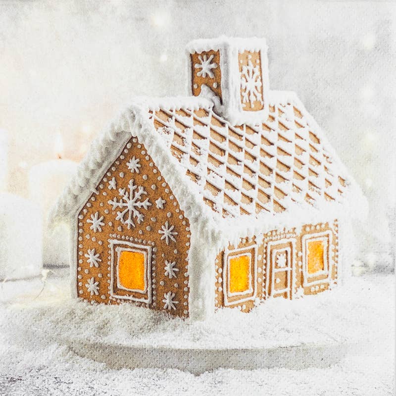 Gingerbread House Lunch Napkins
