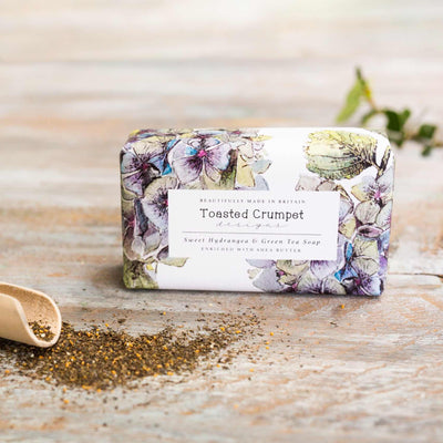 Toasted Crumpet - Sweet Hydrangea & Green Tea Soap