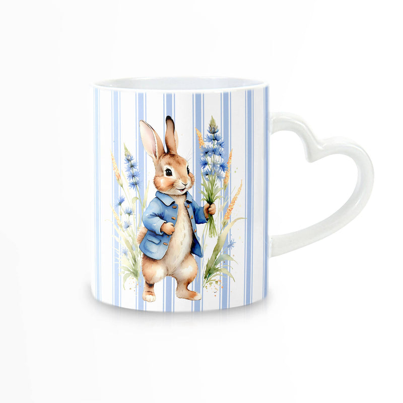 Peter Rabbit Blue Stripe Mug