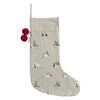 Snow Season Christmas Stocking | Putti Christmas Decorations