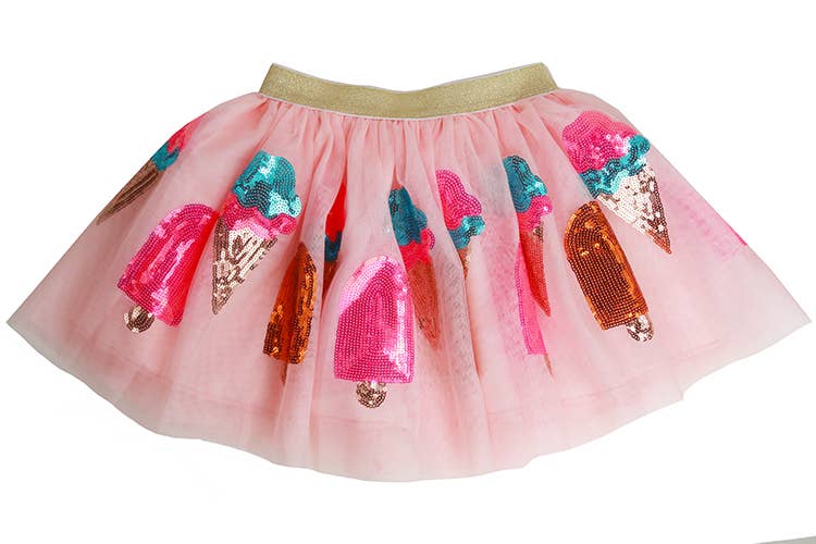 Pink Sequin Ice Cream Tutu