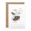 Butterflies and Leaves Birthday Greeting Card | Putti Fine Furnishings
