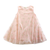 Doe a Dear Blush Pink Glitter Floral Mesh Dress