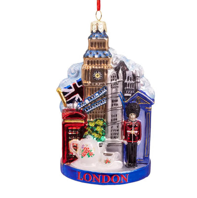 London Glass Ornament | Putti Christmas Decorations