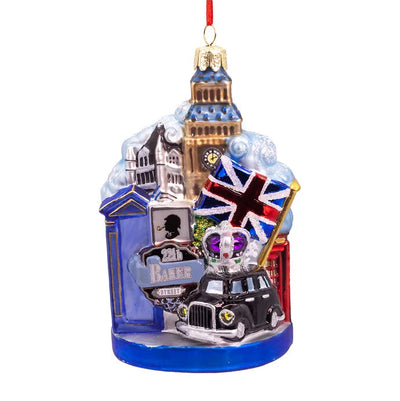London Glass Ornament | Putti Christmas Decorations