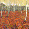 Susan Entwistle Autumn Birch Greeting Card | Putti Celebrations