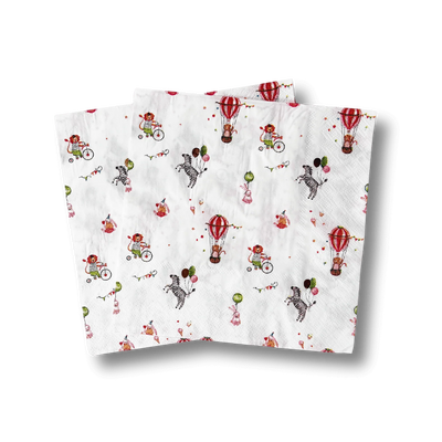 Josi James - Carnival Napkins Large | Putti Party Supplies