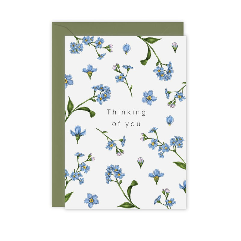 Champ De Fleur "Thinking of You" Greeting Card | Putti Fine Furnishings 