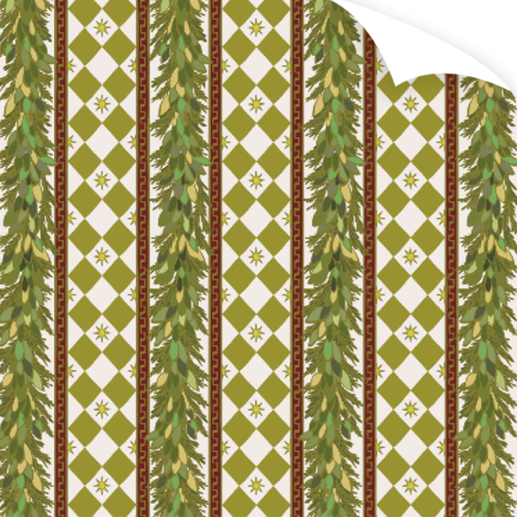 Dogwood Hill Charleston Etoile Wrapping Paper Roll