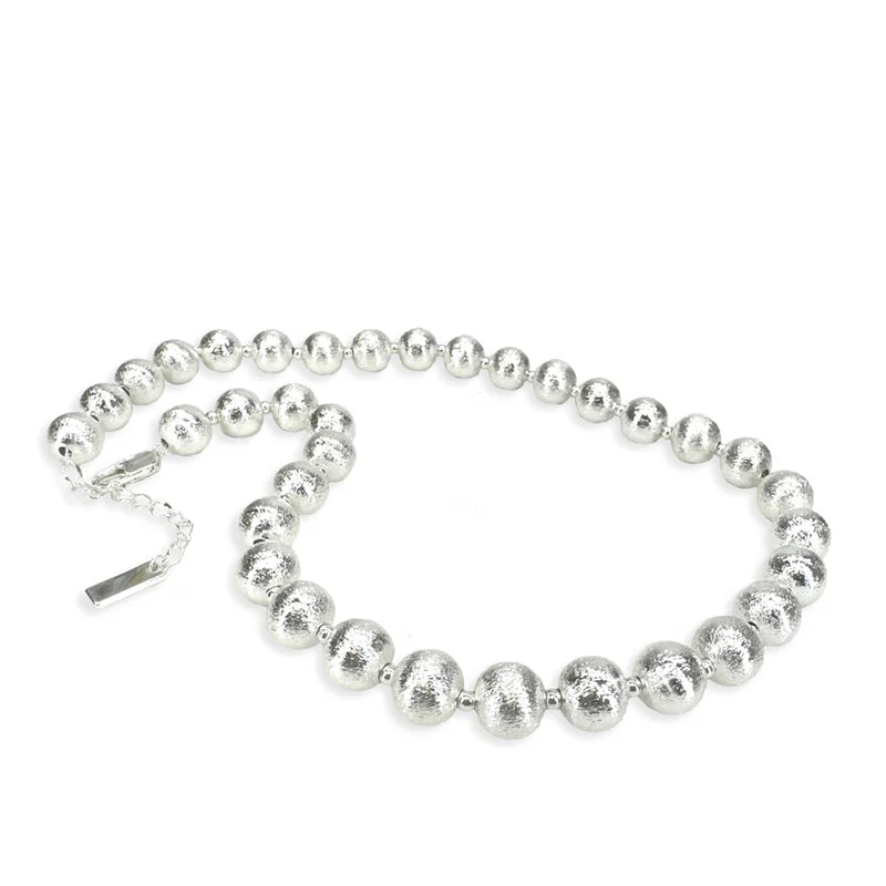 Jacquline Kent Platinum Pearl Necklace t | Putti Fine Fashions 