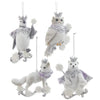 Lavender Artic Animal Ornaments | Putti Christmas Decorations