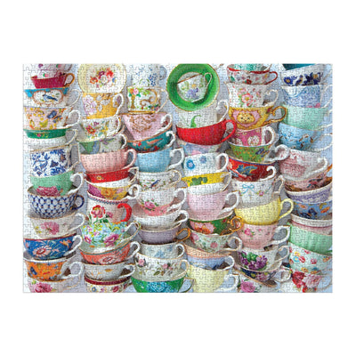 Teacups 1000 Piece Puzzle - Putti Fine Furnishings