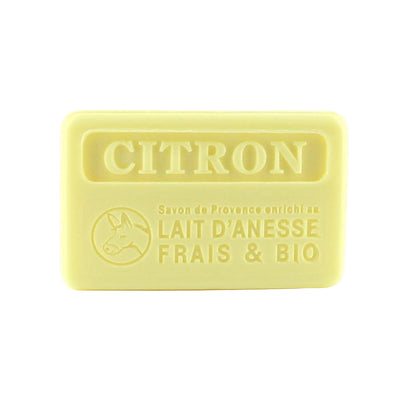 Lemon French Market Soap with Organic Donkey Milk 100g