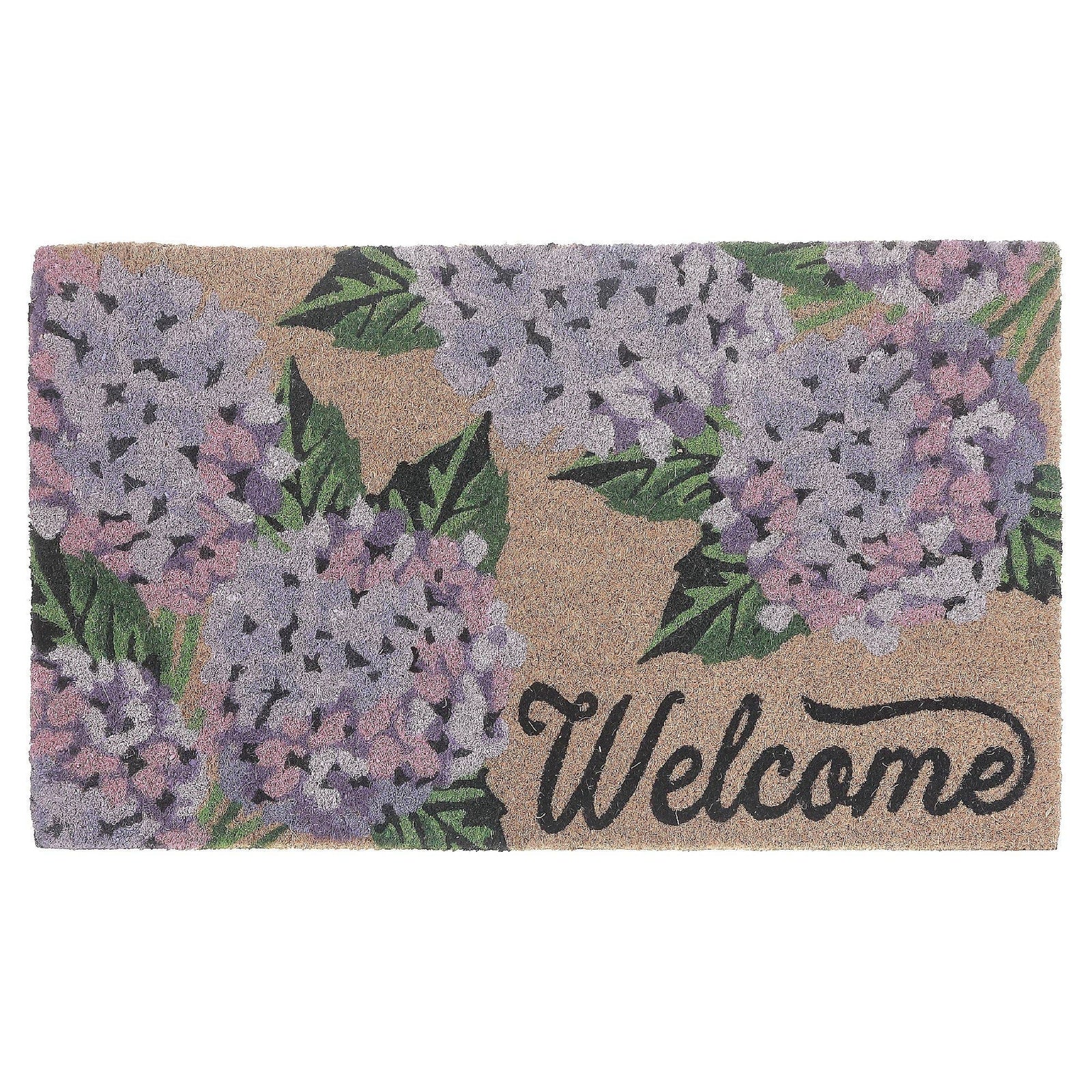 Hyrangea 'Welcome" Doormat
