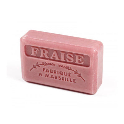 Au Savon de Marseille - Strawberry - French soap with organic shea butter 125g