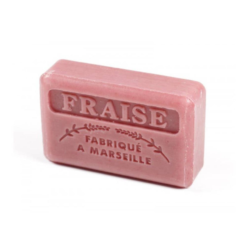 Au Savon de Marseille - Strawberry - French soap with organic shea butter 125g