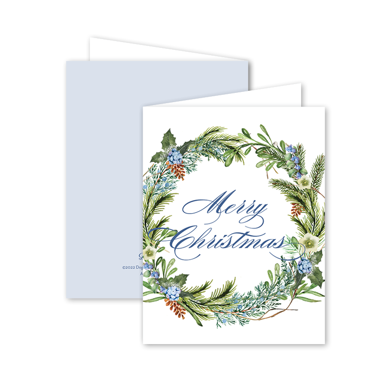 Juniper Pine Garland Boxed Christmas Cards