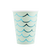 Mermaid Tail Paper Party Cups - 12 oz