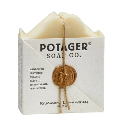 Potager Soap Company Handmade Organic Soap - Rosemary Lemongrass | Putti