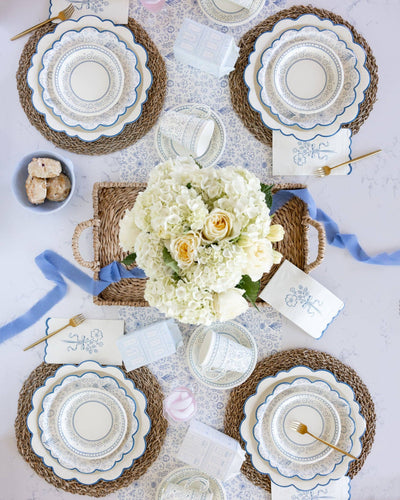 Pembroke Flower Paper Guest Napkin