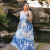 "Let The Light In" Bohéme Long Maxi Slip Dress