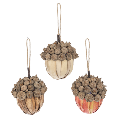 Decorative Acorns Ornaments | Putti Fall Decor