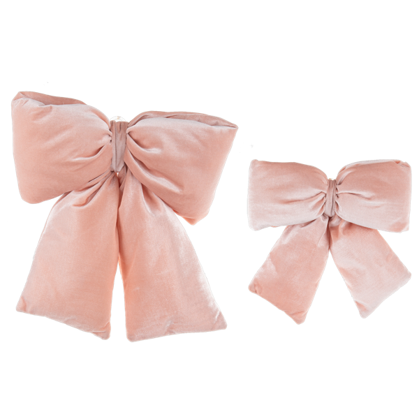 Pink Velvet Bow