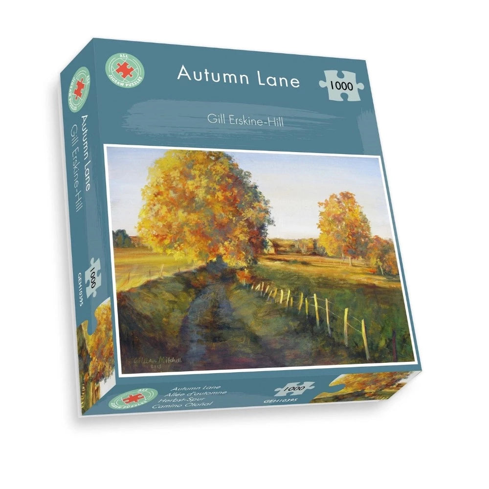Autumn Lane Jigsaw Puzzle - 1000 Piece