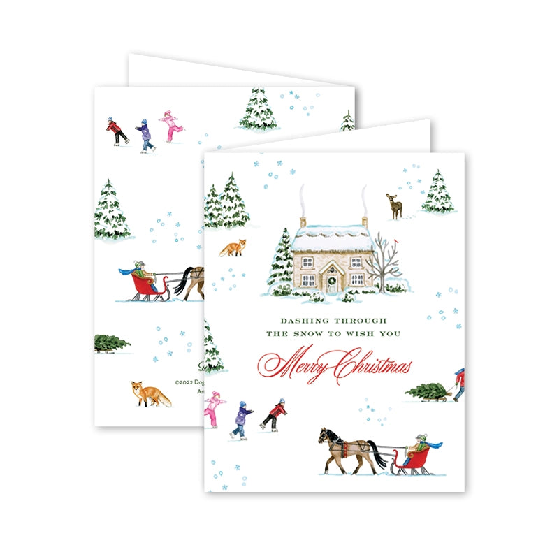 Dogwood Hill Oh What Fun Boxed Christmas Cards | Putti Christmas 