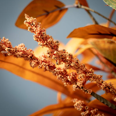 Fall Leaf & Seed Wreath | Putti Autumn Thanksgiving Celebrations
