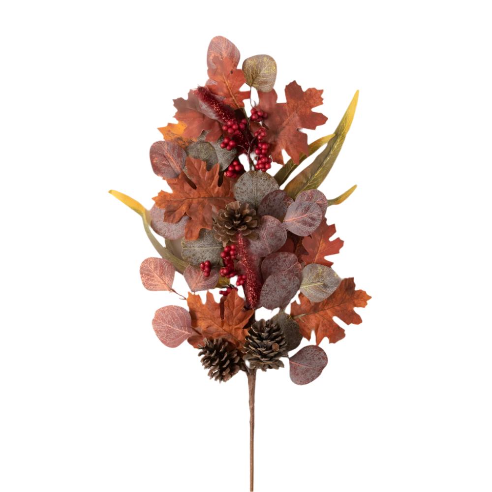 Leaf and Pinecone Spray