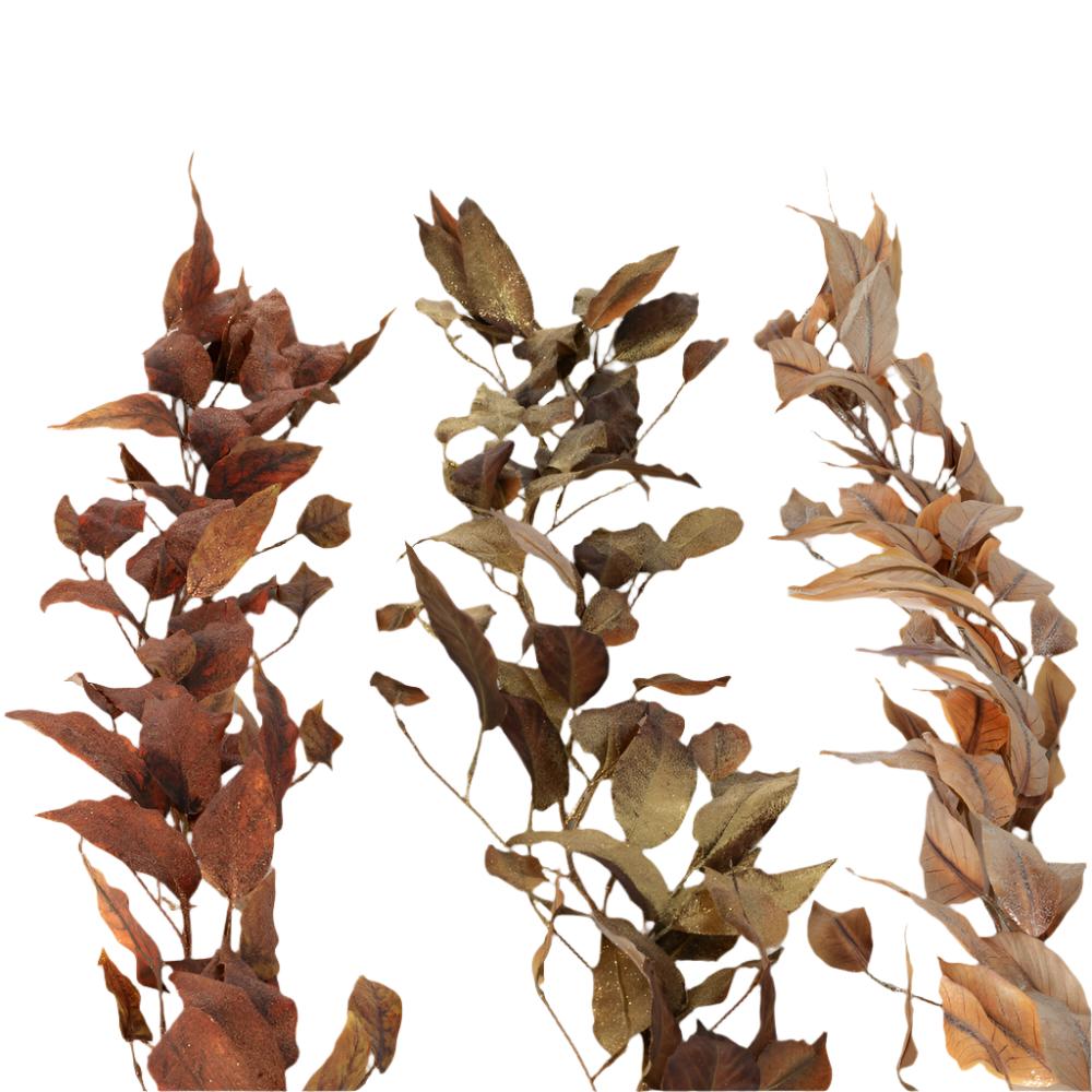 Fall Eucalyptus Leaf Garland | Putti Fall Decor 