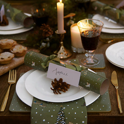 Sophie Allport "Festive Forest" Lunch Placemat Set of 4 | Putti Fine Furnishings