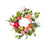 Vibrant Floral Wreath Small | Putti Fine Furnishings Canada 