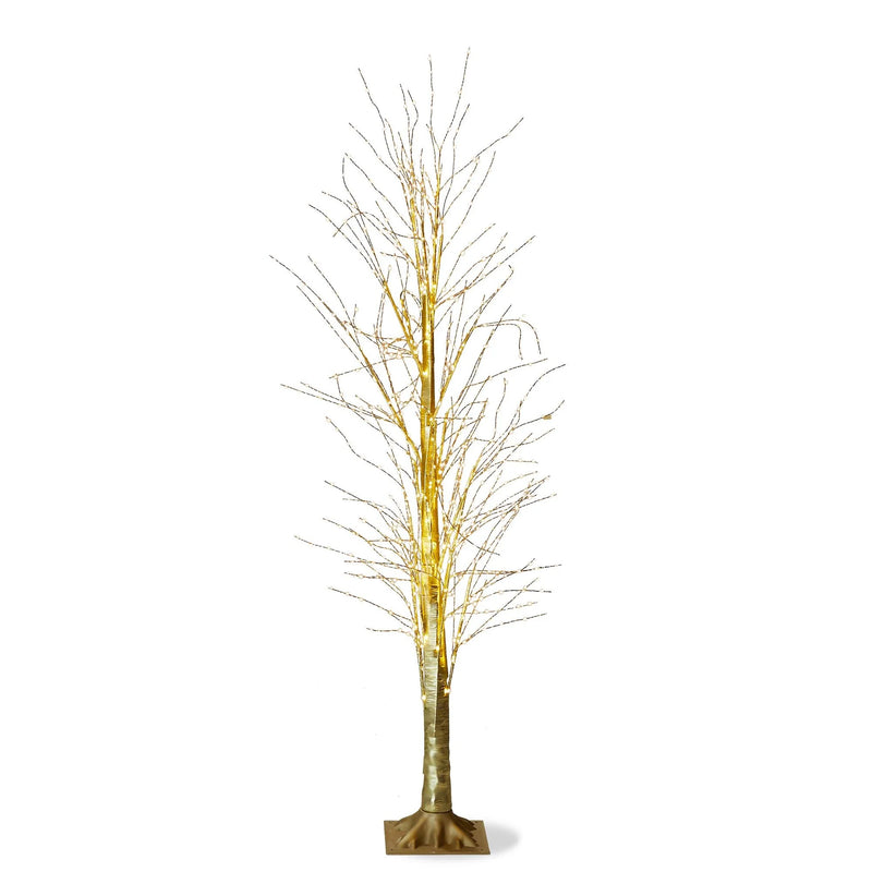 Twinkle Gold LED Pine Tree