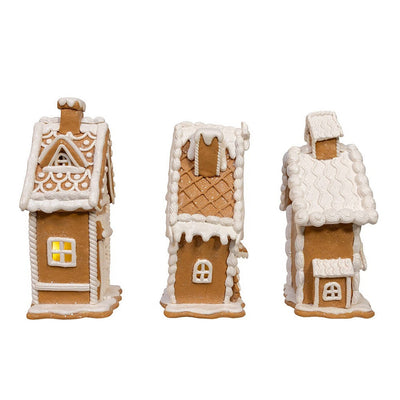 Small LED Gingerbread House | Putti Christmas Decorations