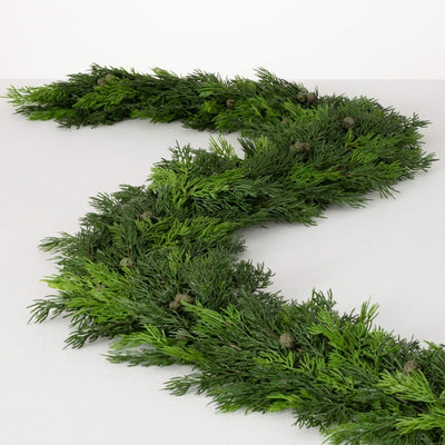 Sullivan's Cypress and Berry Garland | Putti Christmas Decorations