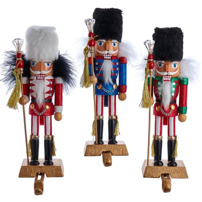 Nutcracker Soldier Stocking Holder