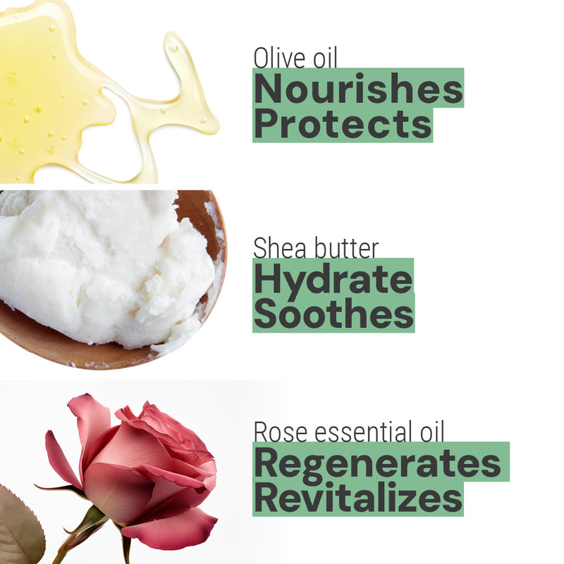 Panier des Sens Hand cream - Rejuvenating Rose