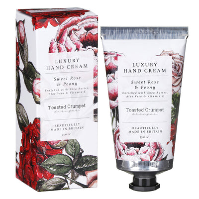 Toasted Crumpet - Sweet Rose & Peony Hand Cream