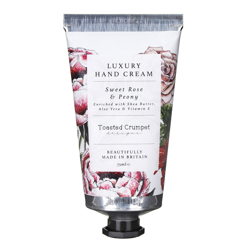 Toasted Crumpet - Sweet Rose & Peony Hand Cream