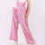 Plain Linen Mix Wide Leg Jumpsuit - Fuchsia | Putti Fine Fashions 