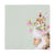 Head Over Heals Rabbit Lunch Napkin | Putti Fine Furnishings 